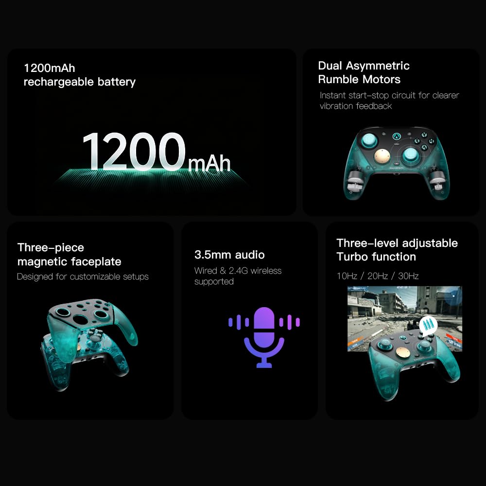 🎮 G7 Pro 8K PC Aimlabs Edition  Esports Controller for PC, Android, iOS, Switch