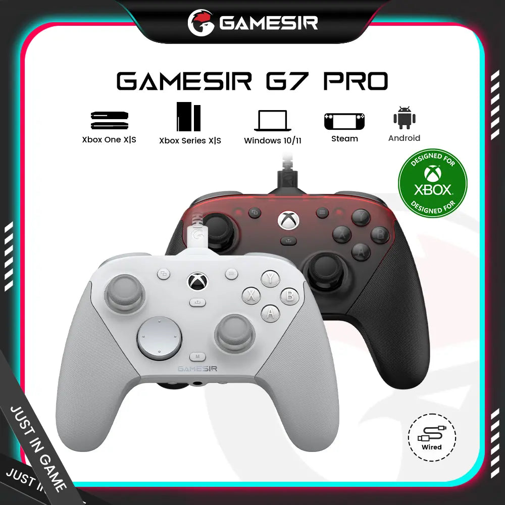 G7 Pro Flagship Controller – Wired for Xbox, Wireless for PC & Mobile
