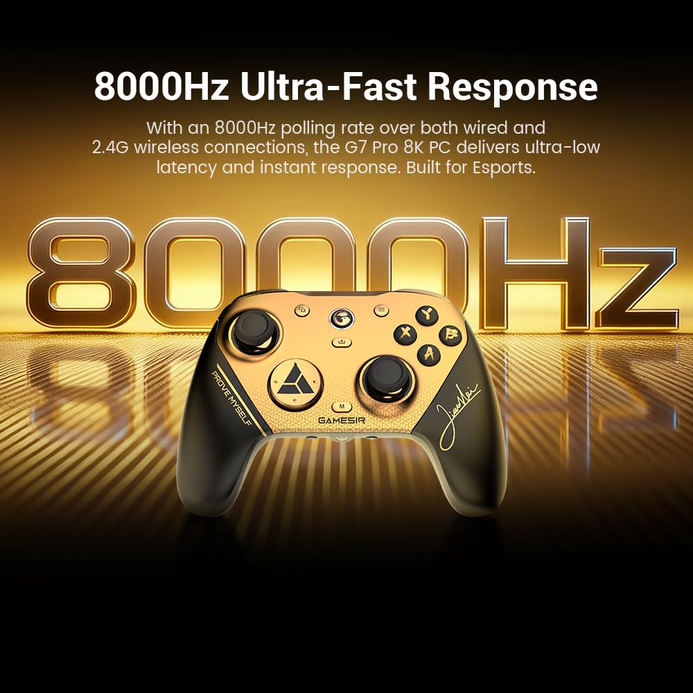 G7 Pro 8K Champion Edition 8000Hz Gen 2 TMR Anti-Drift Hall Triggers PC