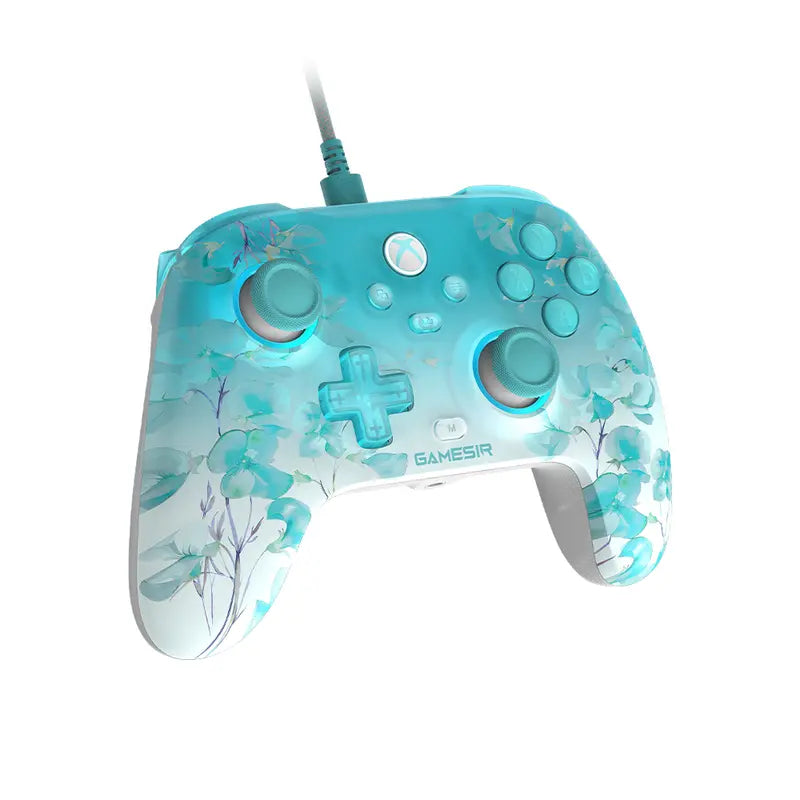 T7 Pro Floral Wired Controller for Xbox