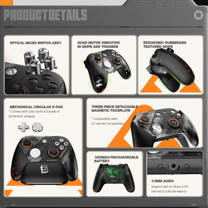 G7 Pro Zenless Zone Zero Edition Wireless Controller for Xbox, PC & Android