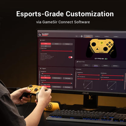 G7 Pro 8K Champion Edition 8000Hz Gen 2 TMR Anti-Drift Hall Triggers PC