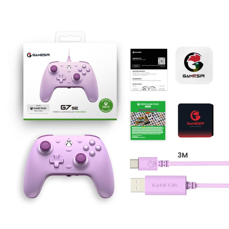 G7 SE Multi-Color Wired Controller, Precision Gamepad for Xbox Series X|S, Xbox One & Windows 10/11 with Hall Effect Joysticks