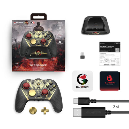 G7 Pro 8K PC Controller 8000Hz TMR Anti-Drift Hall Triggers 3.5mm Audio